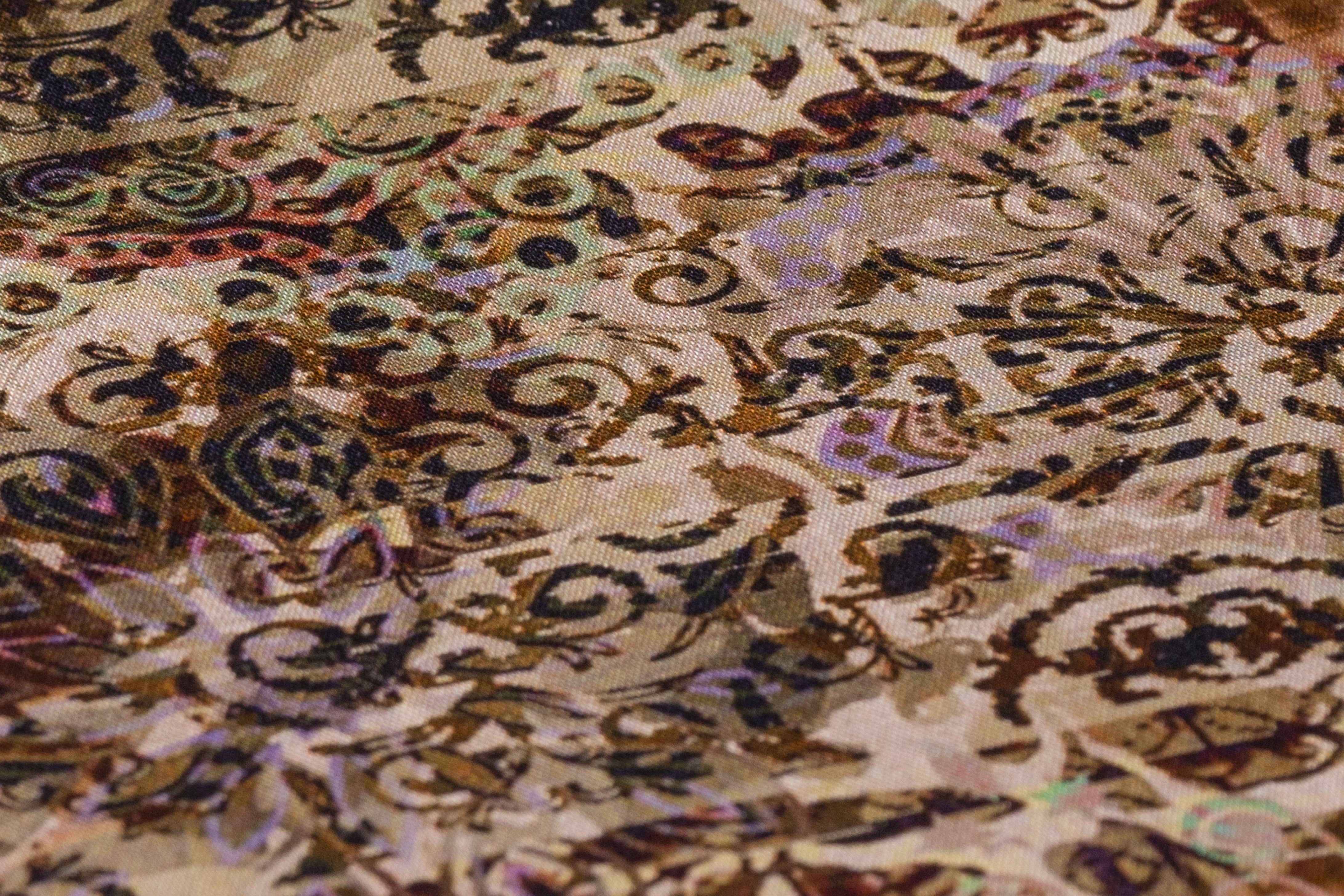 Italian Cotton Linen Blend - Brown