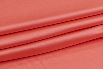 Heavy Viscose Acetate Charmeuse - Coral