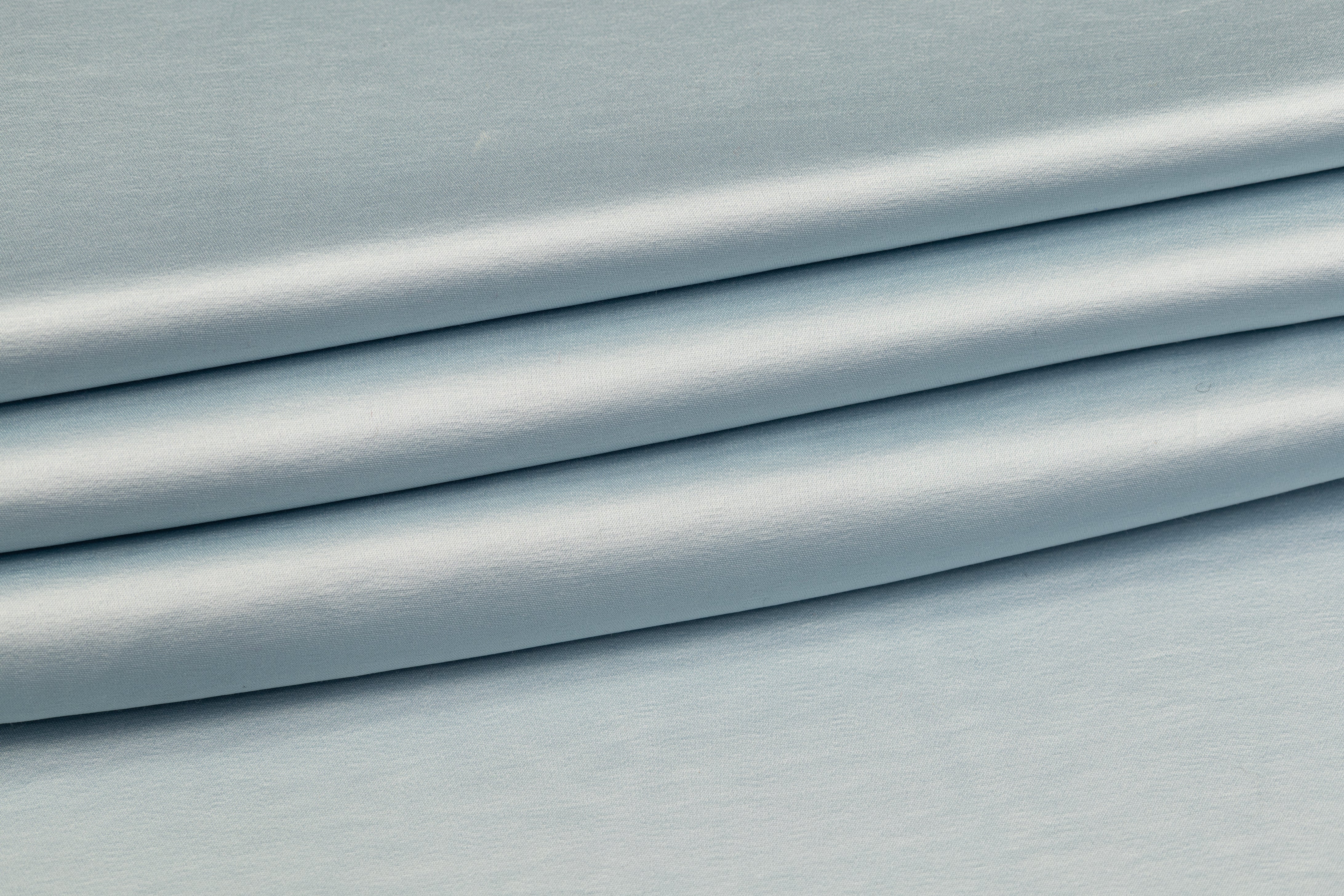 Heavy Viscose Acetate Charmeuse - Sky Blue