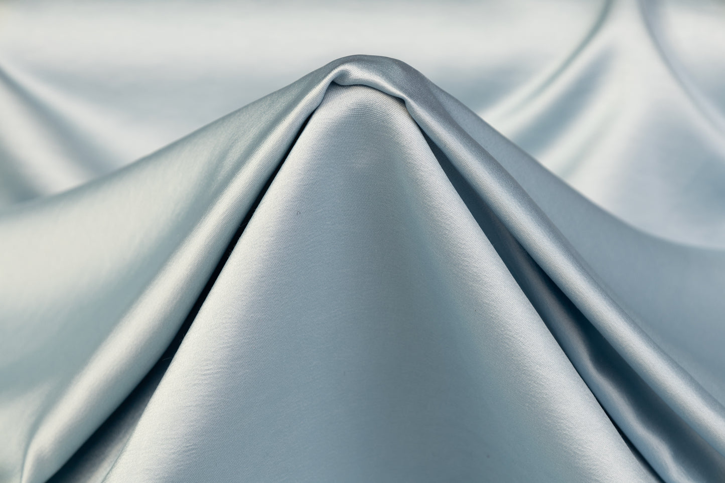 Heavy Viscose Acetate Charmeuse - Sky Blue