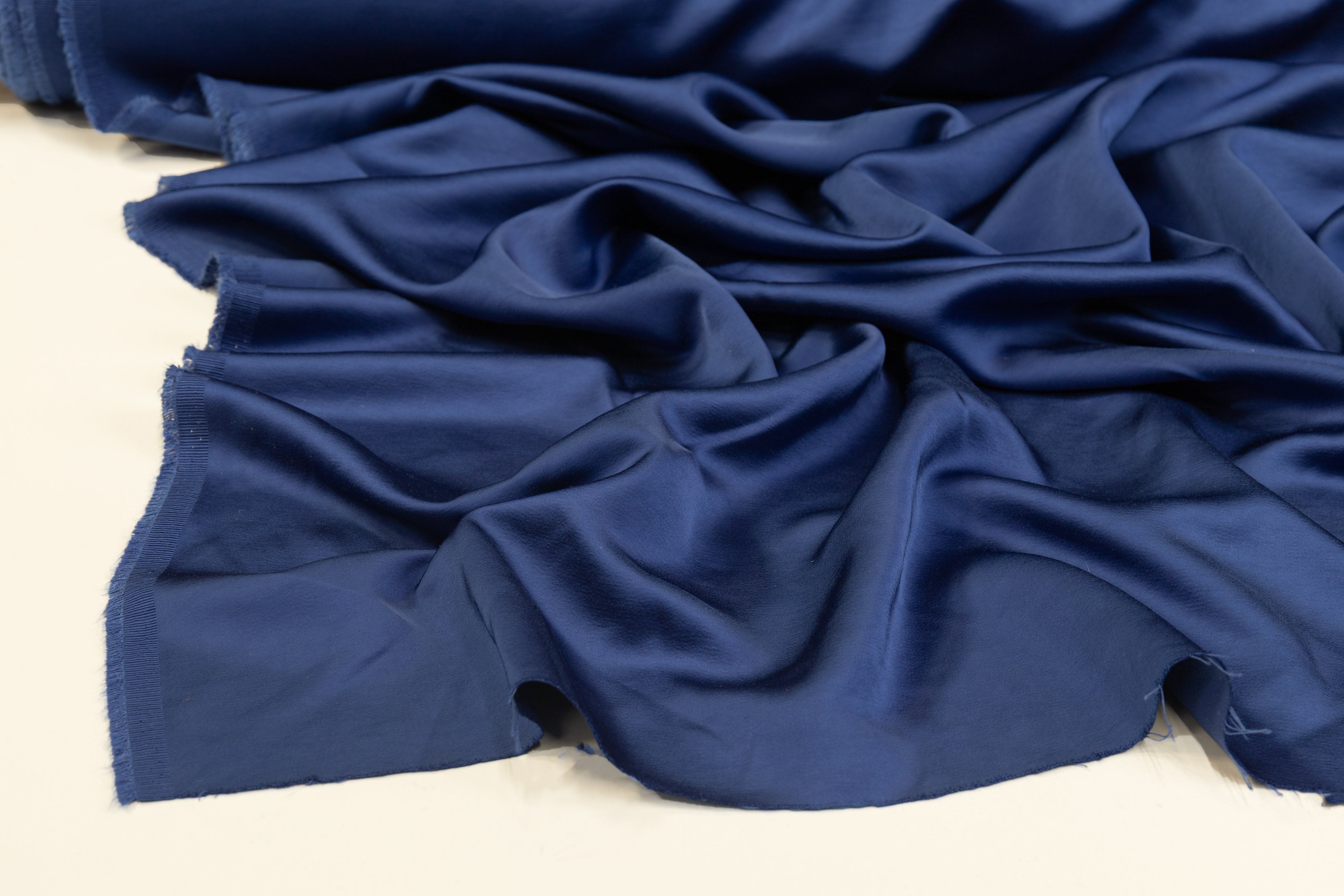 Heavy Viscose Acetate Charmeuse - Royal Blue