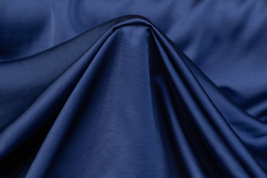 Heavy Viscose Acetate Charmeuse - Royal Blue