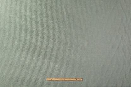 Striped Metallic Silk Wool Blend Jacquard - Green / Taupe
