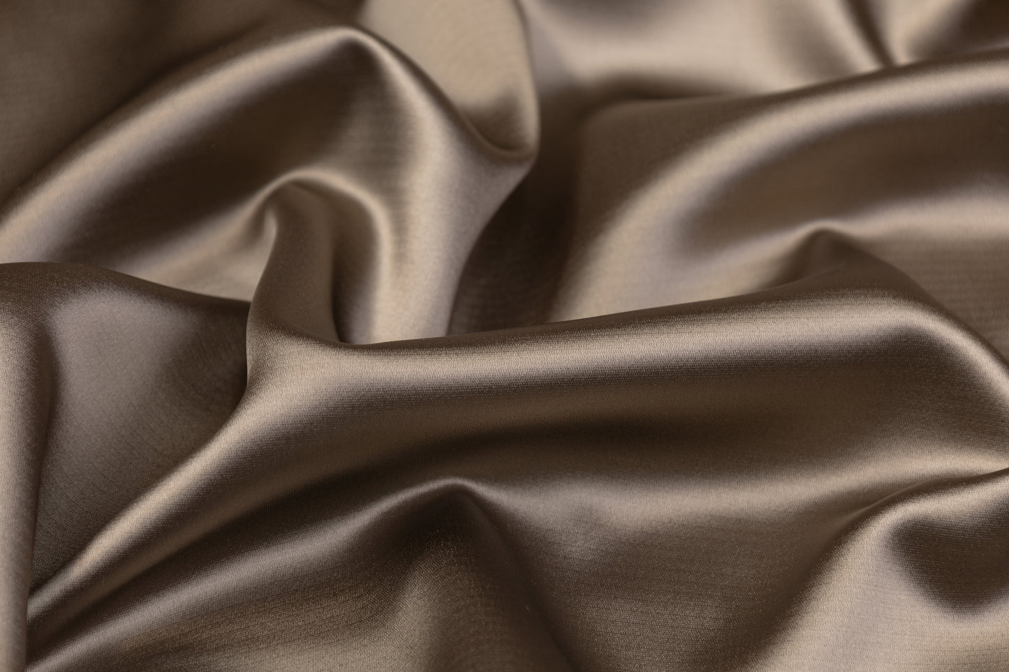 Italian Viscose Acetate Satin - Taupe