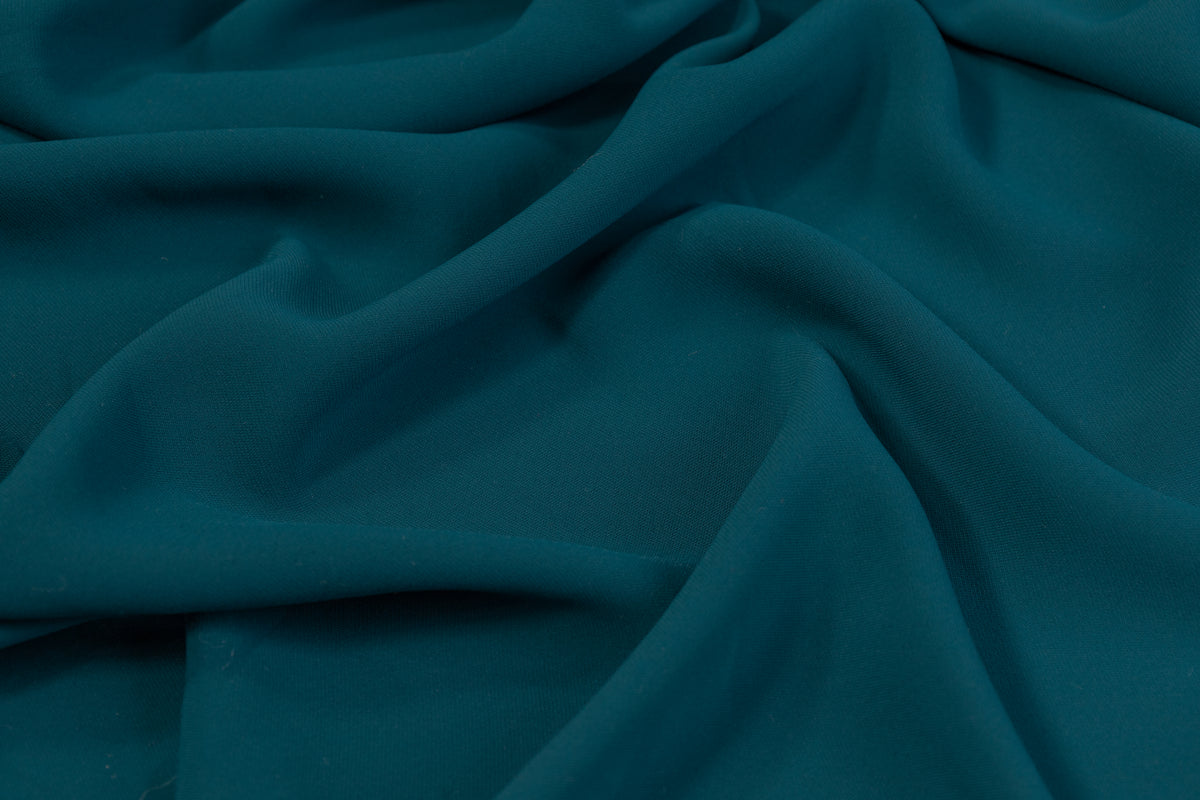 Luxe Italian Crepe - Teal