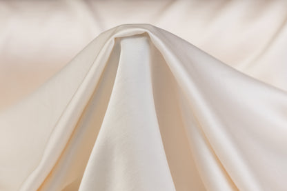Heavy Viscose Acetate Charmeuse - Ivory