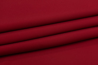 Luxe Italian Crepe - Burgundy