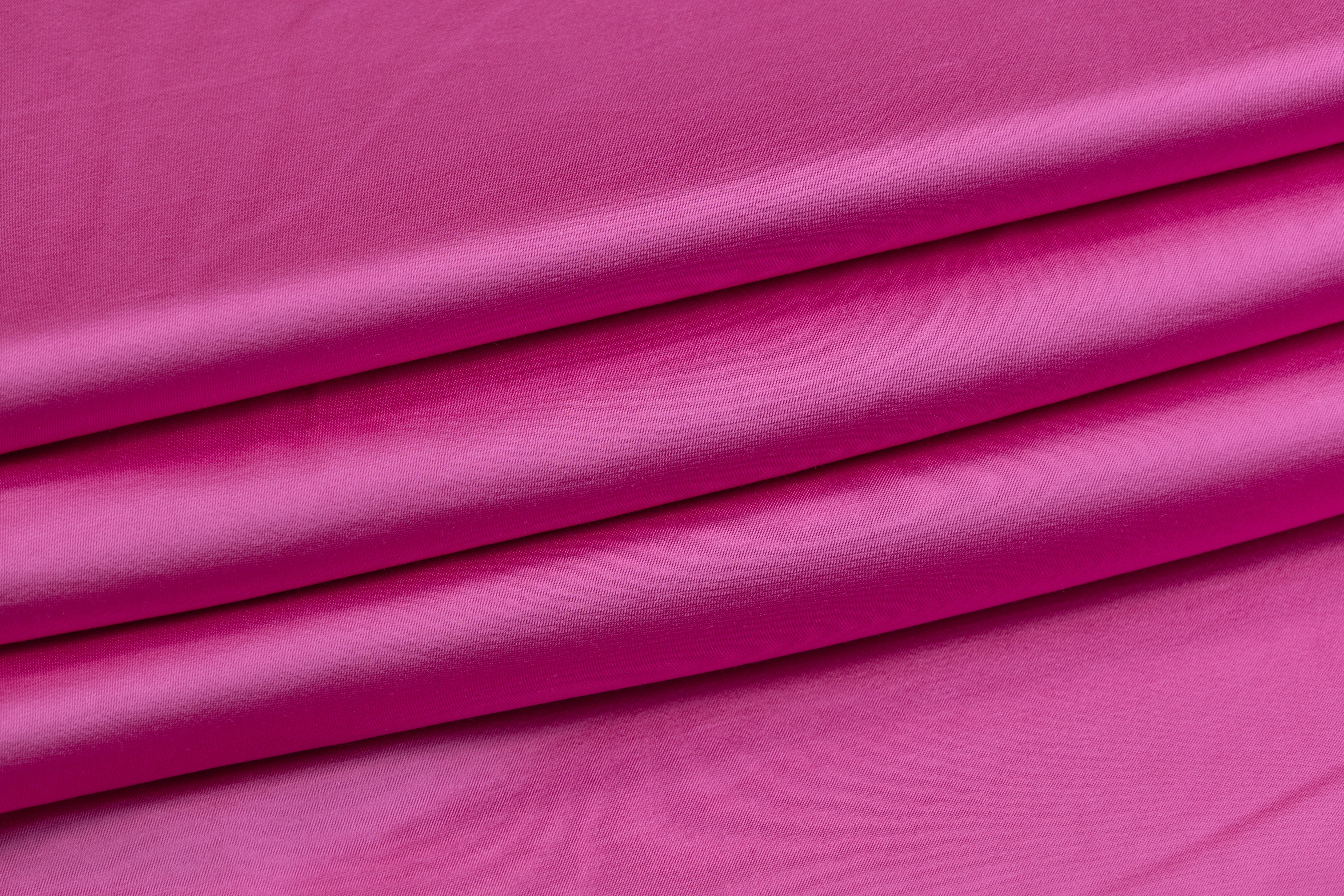 Heavy Viscose Acetate Charmeuse - Magenta