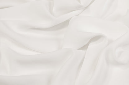 Luxe Italian Crepe - White