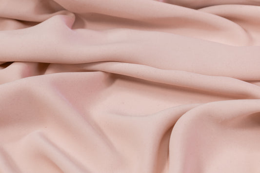Luxe Italian Crepe - Blush Pink