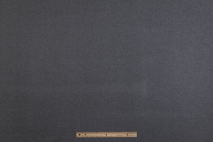Double Faced Herringbone Wool Coating - Gray