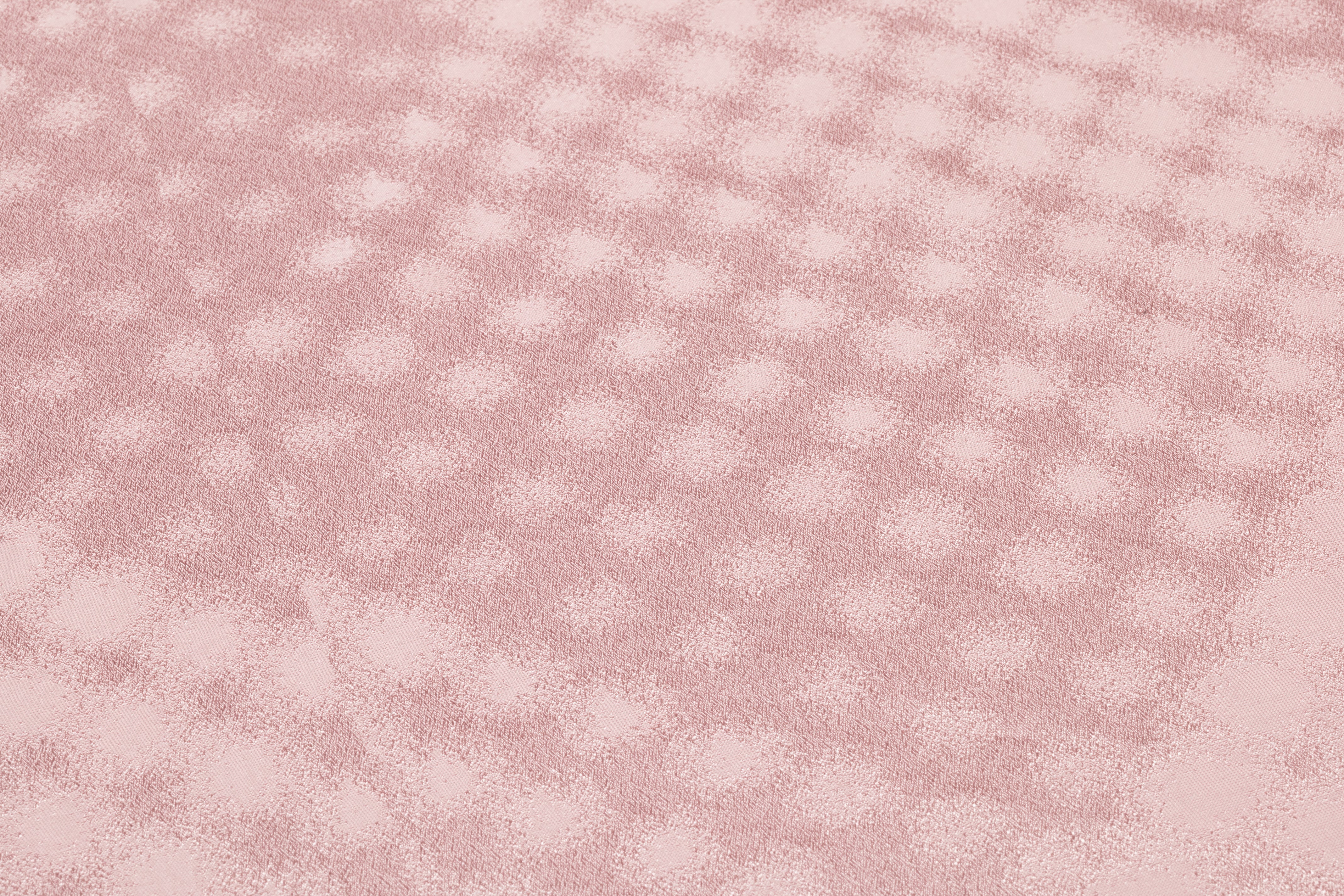 Dotted Italian Silk Jacquard - Pink