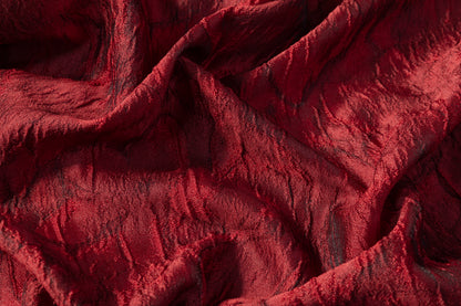 Cloqué Brocade - Red