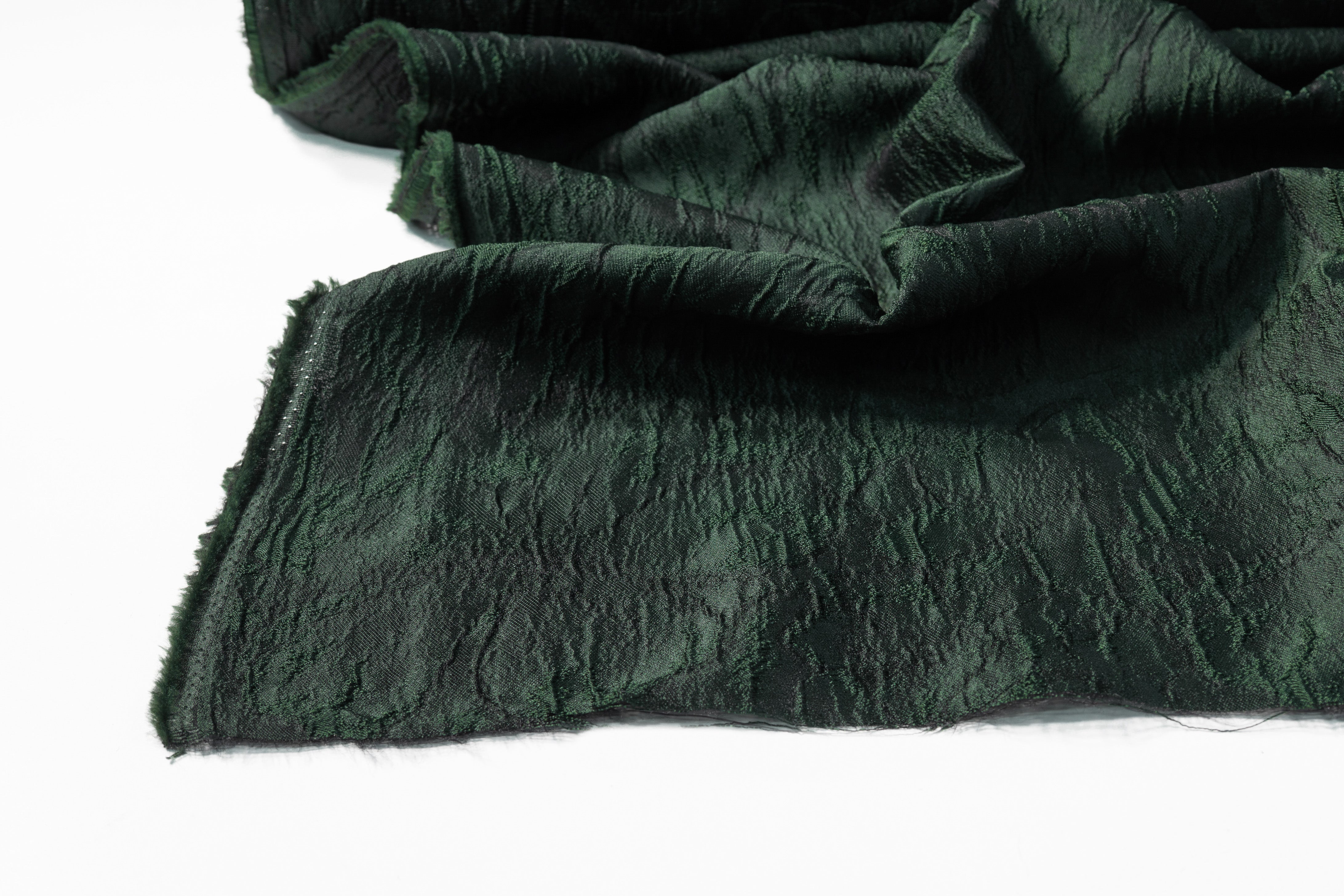 Cloqué Brocade - Green