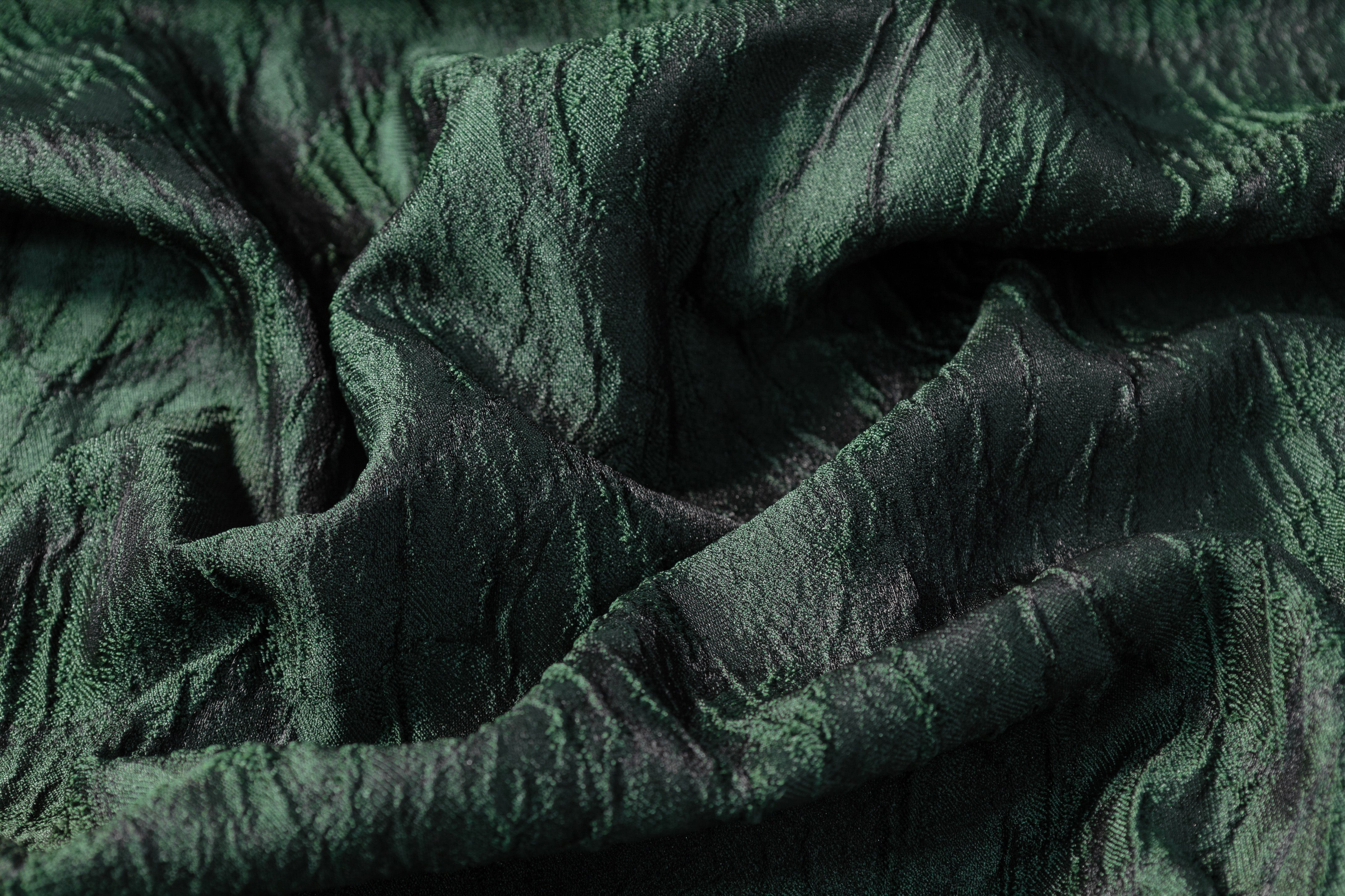 Cloqué Brocade - Green