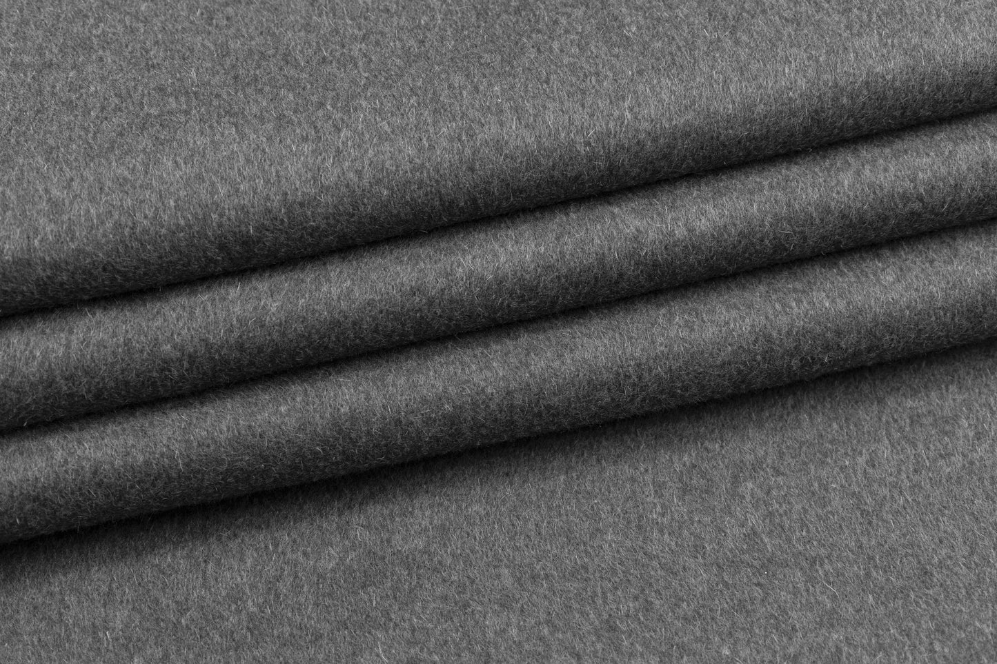 Double Faced Cashmere Coating - Gray