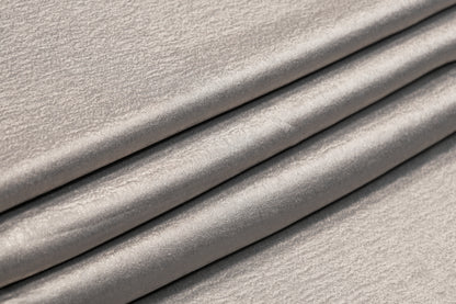 Shimmer Crepe de Chine - Gray / Gold