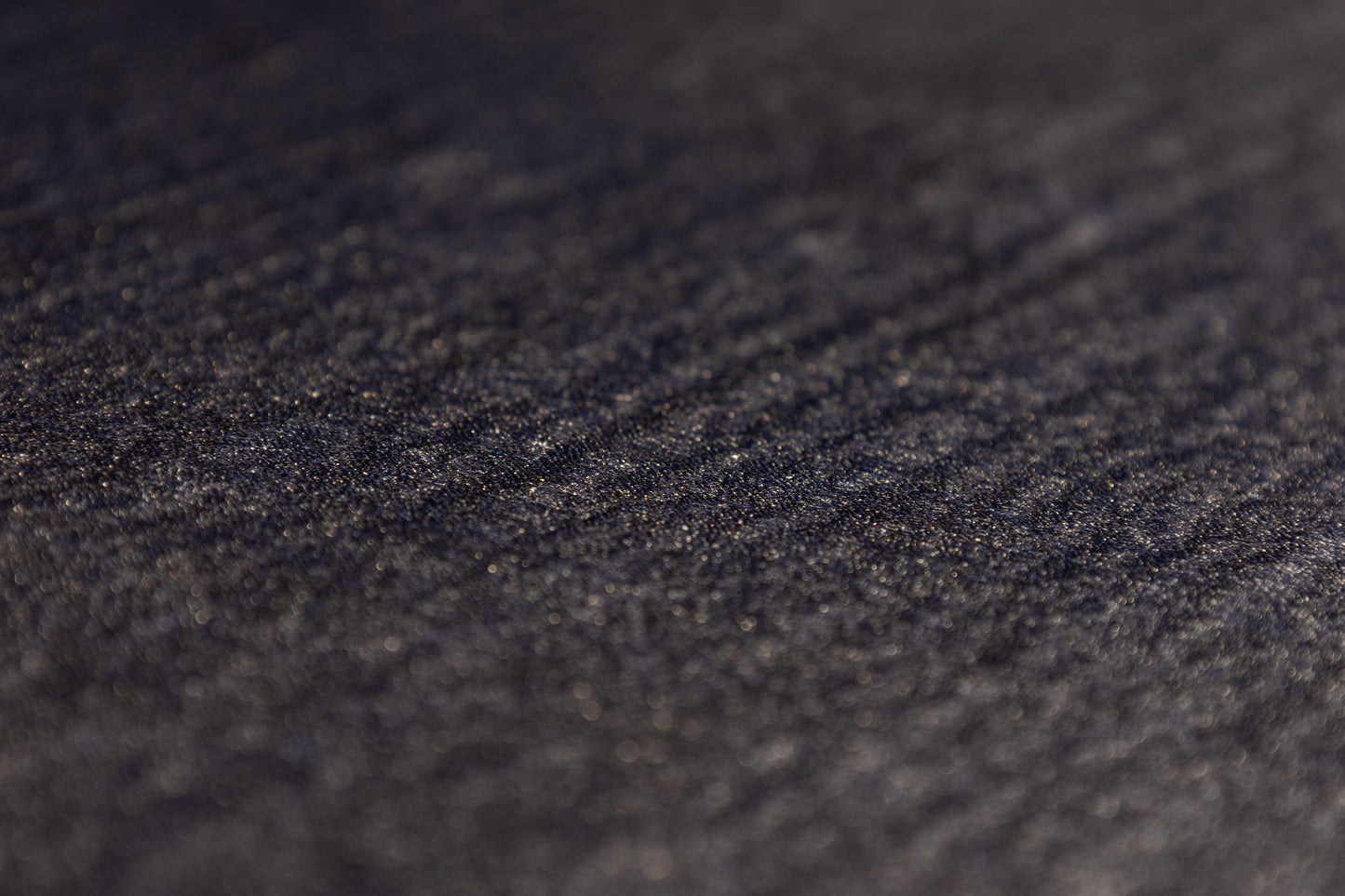 Shimmer Crepe de Chine - Navy Gold
