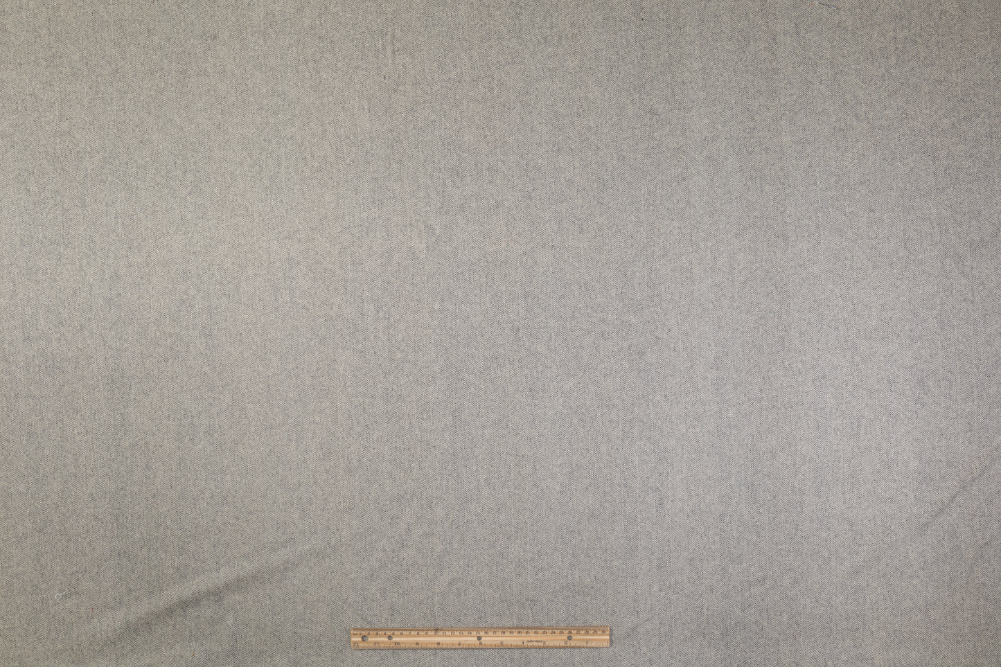 Double-Faced Herringbone Wool - Gray