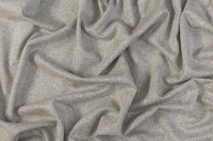 Double-Faced Herringbone Wool - Gray
