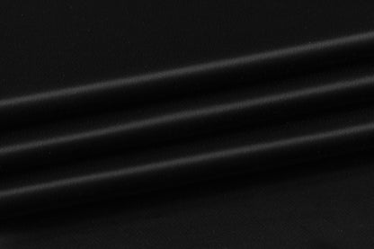 Velvet Backed Satin - Black