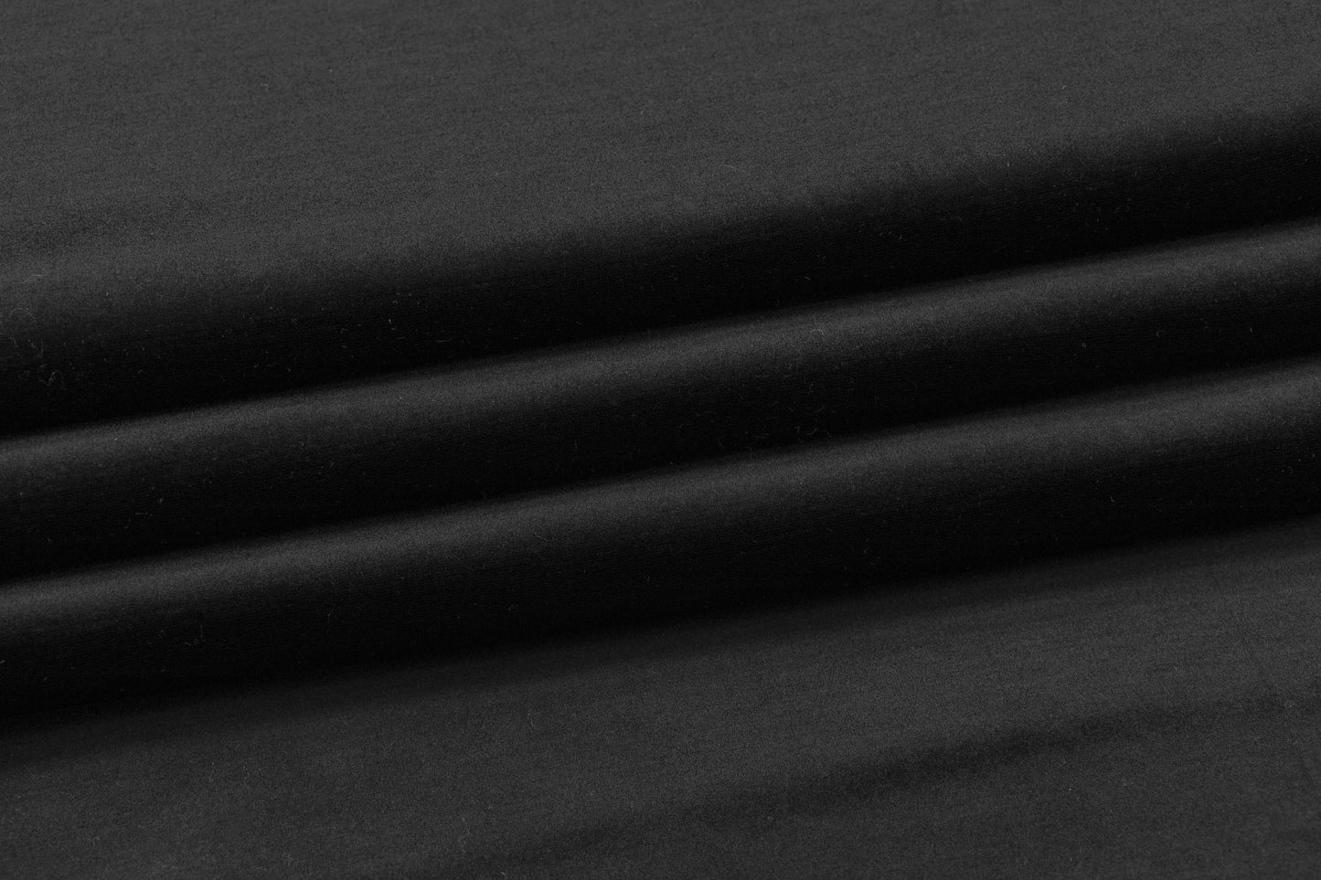 Velvet Backed Satin - Black