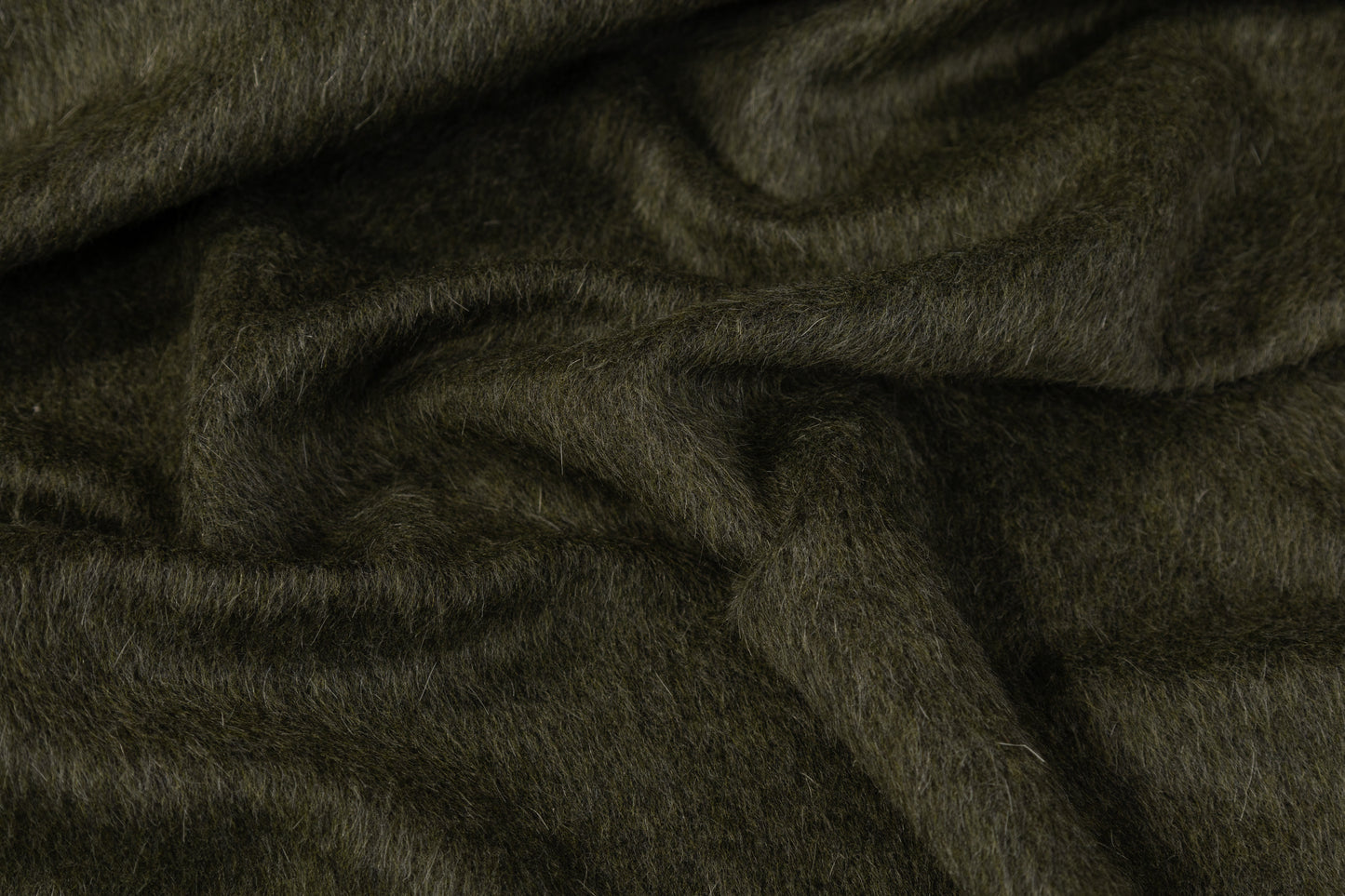 Italian Wool Blend Coating - Green