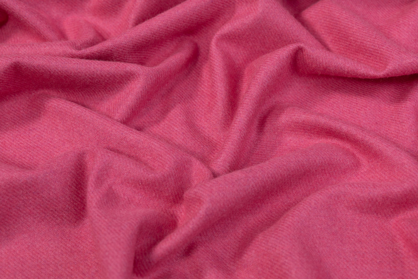Poly Wool Flannel - Pink