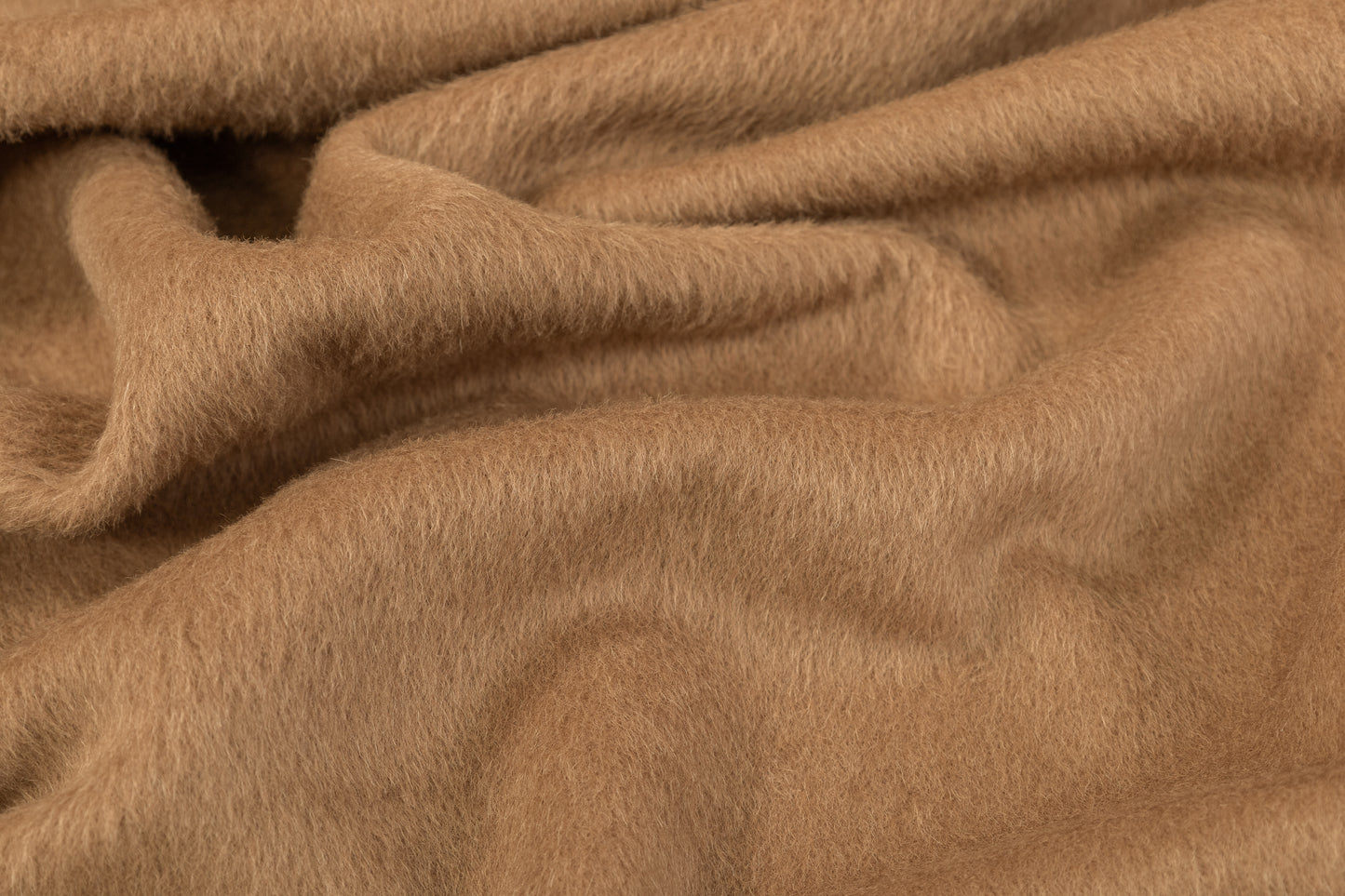 Wool Coating - Camel Brown
