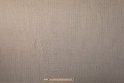Herringbone Italian Wool Suiting - Brown