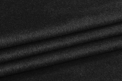 Scuba Fused Wool Coating - Charcoal Gray