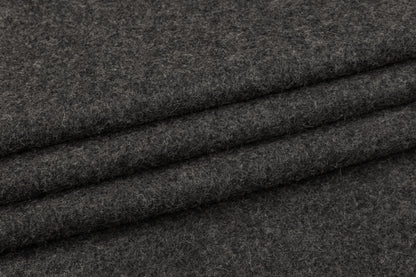 Double Faced Wool Coating - Gray