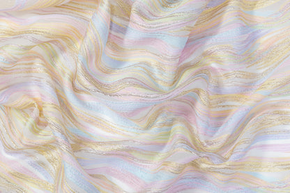 Italian Silk Blend Decoupé - Multicolor