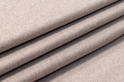 Fused Poly Wool Coating - Gray Taupe