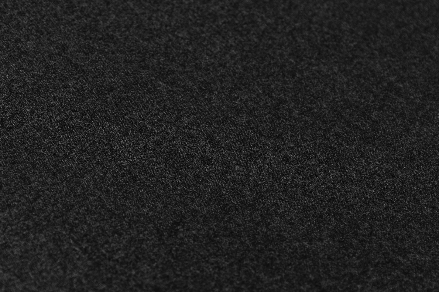 Italian Wool Flannel Suiting - Charcoal Gray