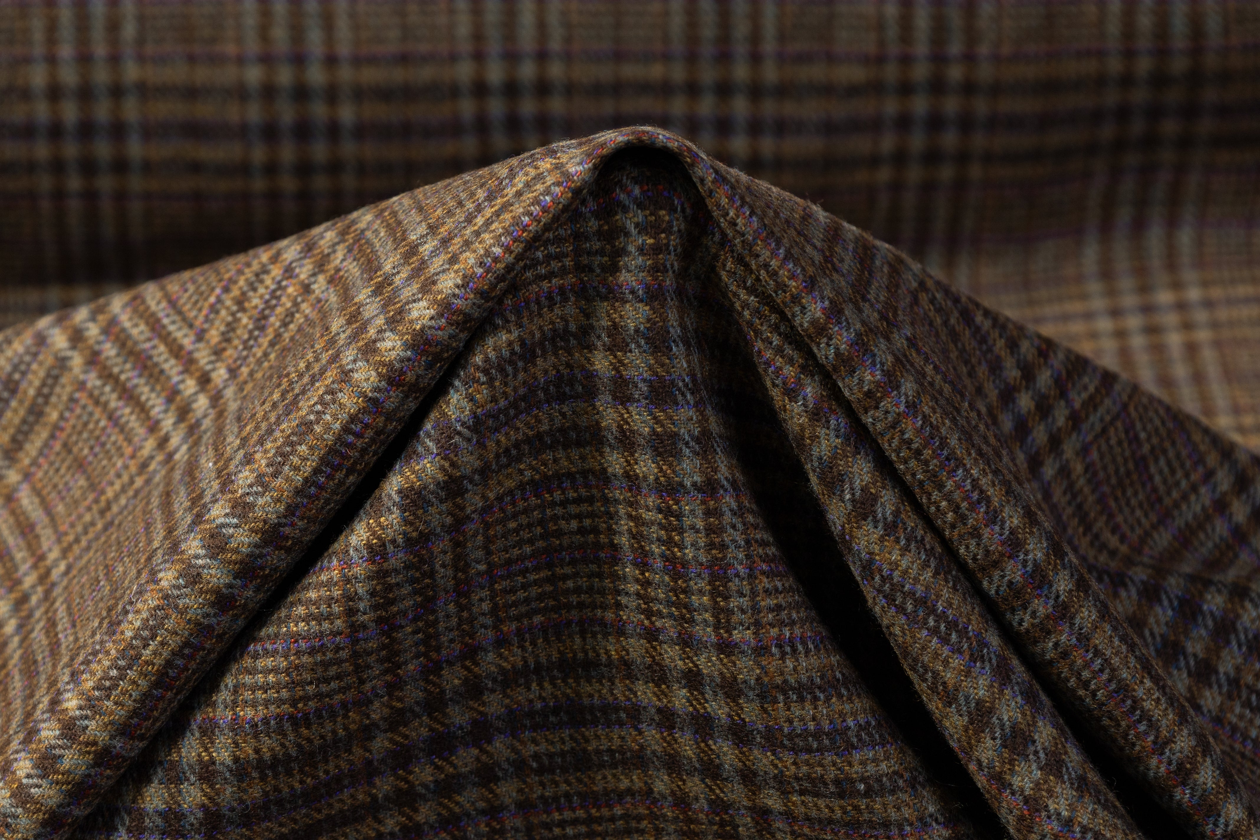 Etro - Plaid Italian Wool Cashmere Suiting