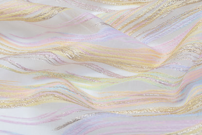 Italian Silk Blend Decoupé - Multicolor