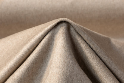 Pure Italian Cashmere Coating - Oatmeal