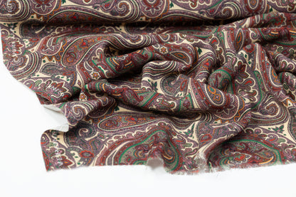 Etro - Printed Italian Wool Crepe - Multicolor