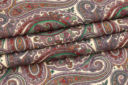 Etro - Printed Italian Wool Crepe - Multicolor