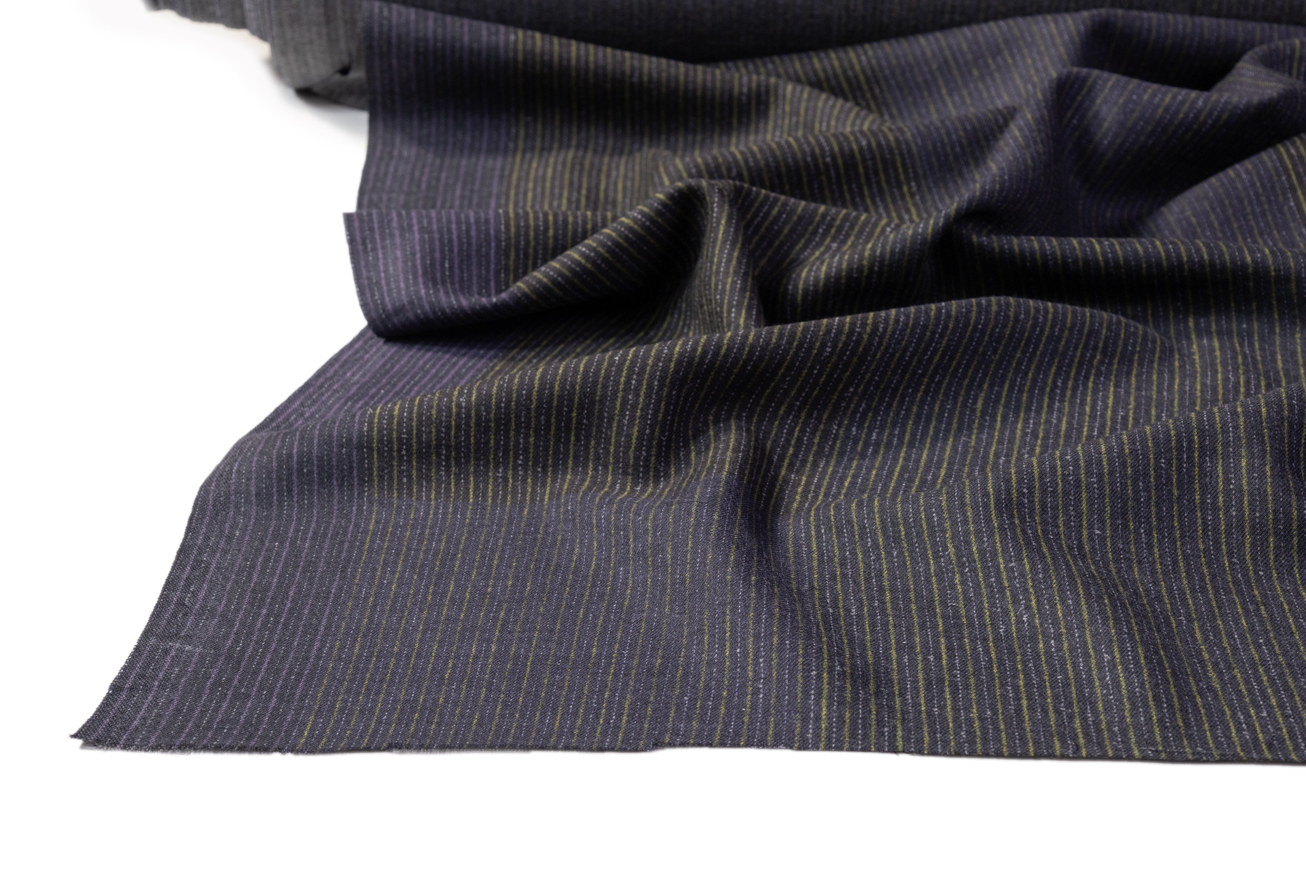 Etro - Color Block Striped Italian Wool Cashmere Suiting