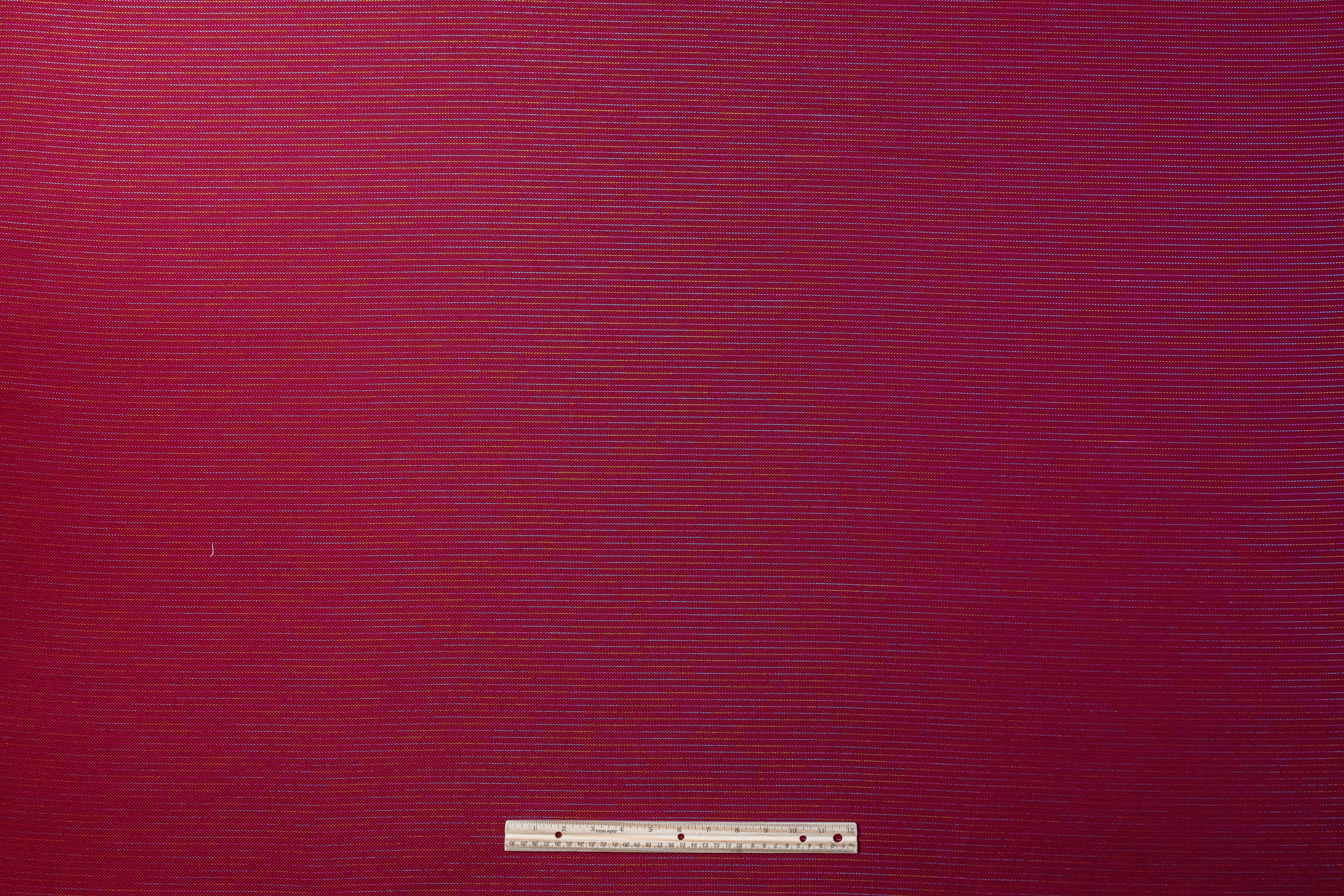 Metallic Striped Italian Brocade - Berry Pink