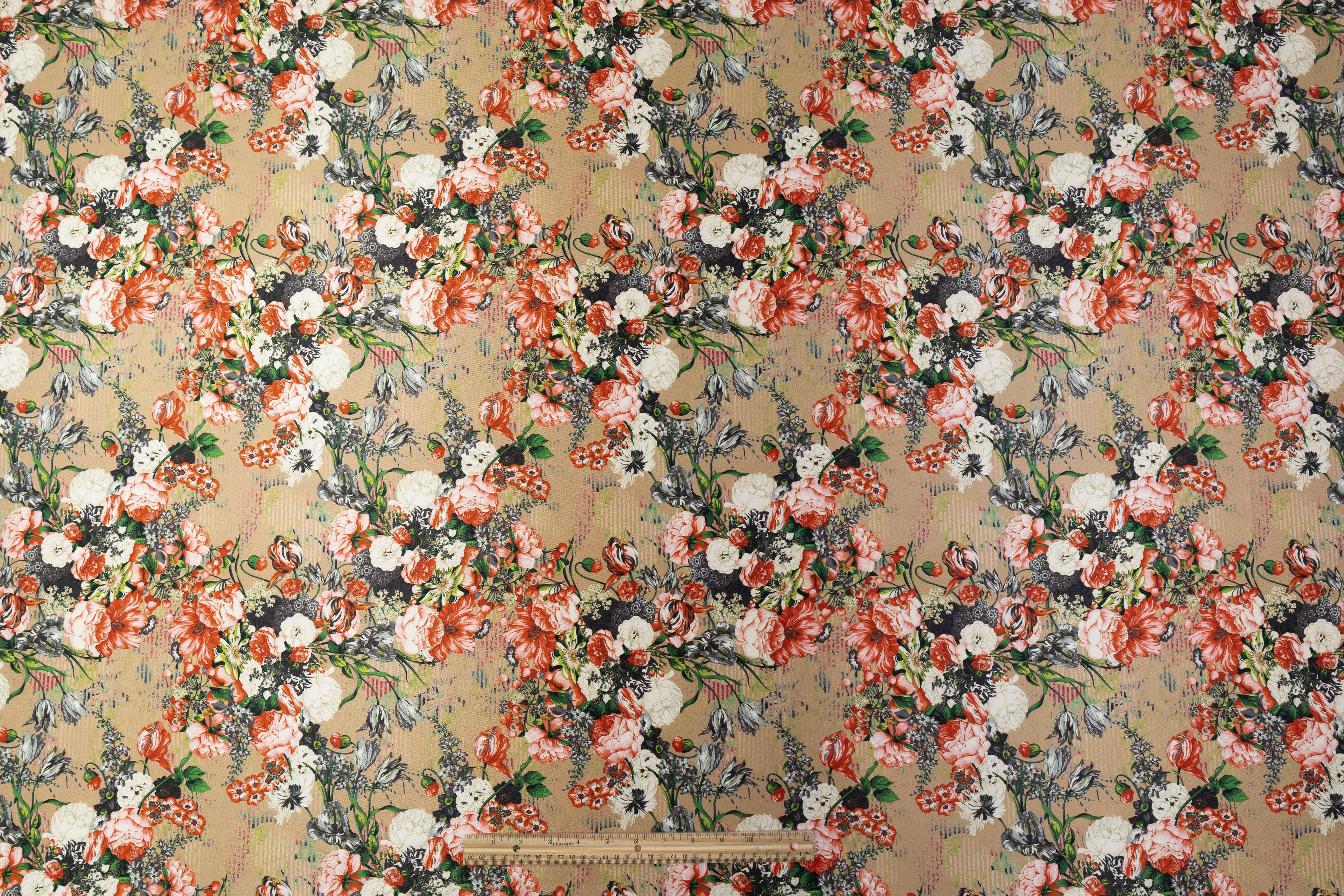 Emanuel Ungaro - Silk and Wool Mikado - Beige