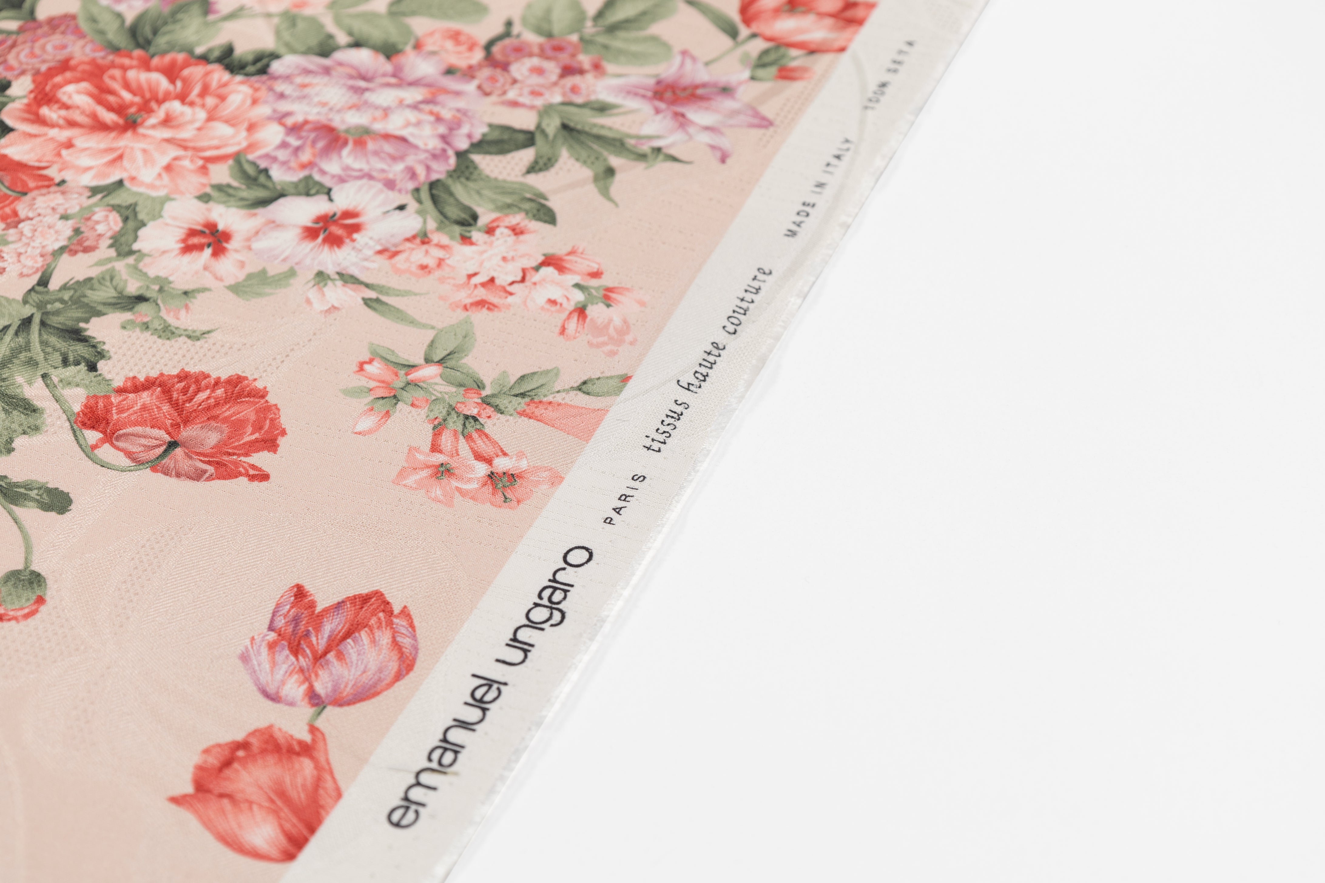 Emanuel Ungaro - Printed Silk Jacquard - Blush