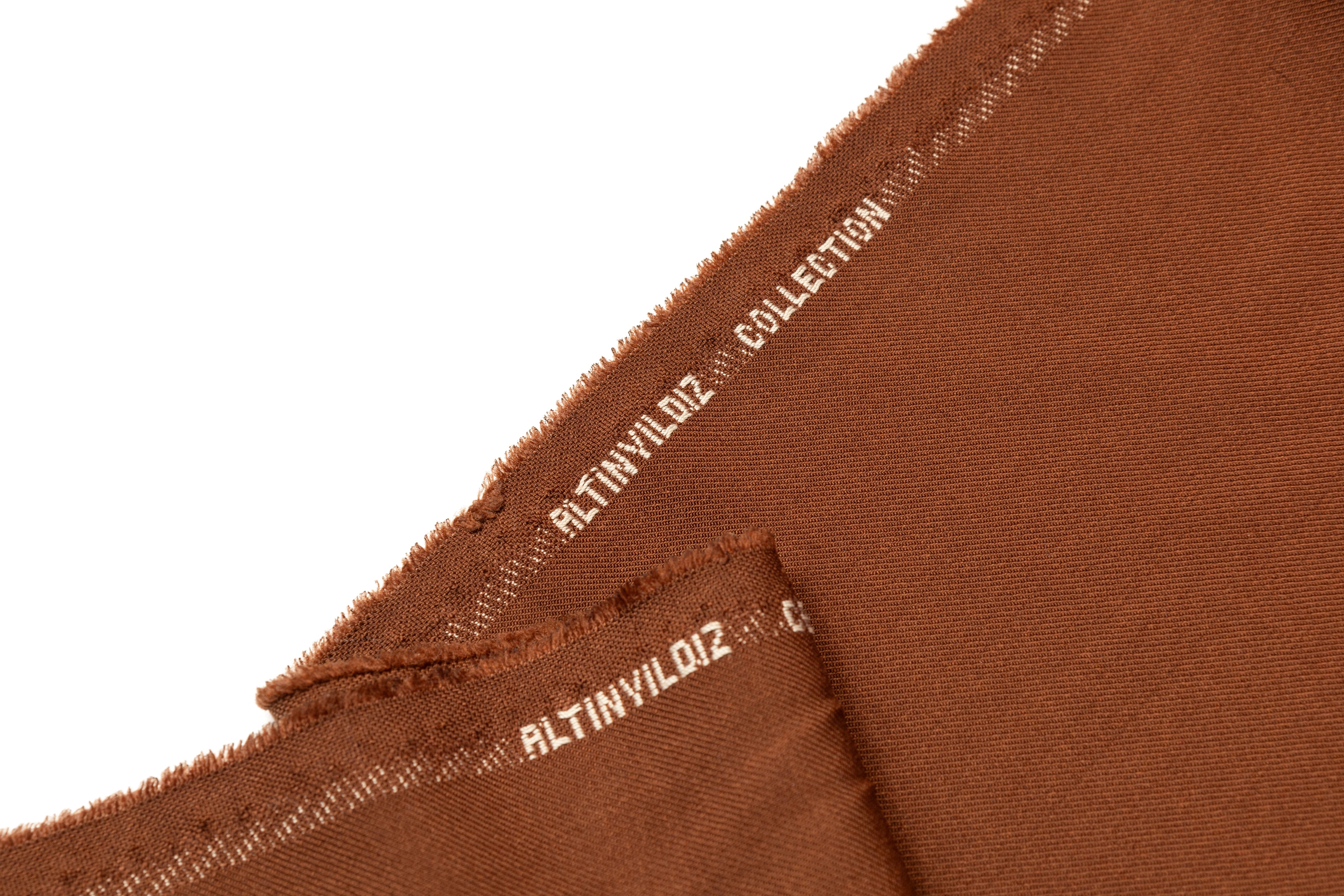 Poly Wool Stretch Suiting - Chestnut