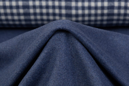 Bottega Veneta - Double Faced Italian Wool - Blue / White