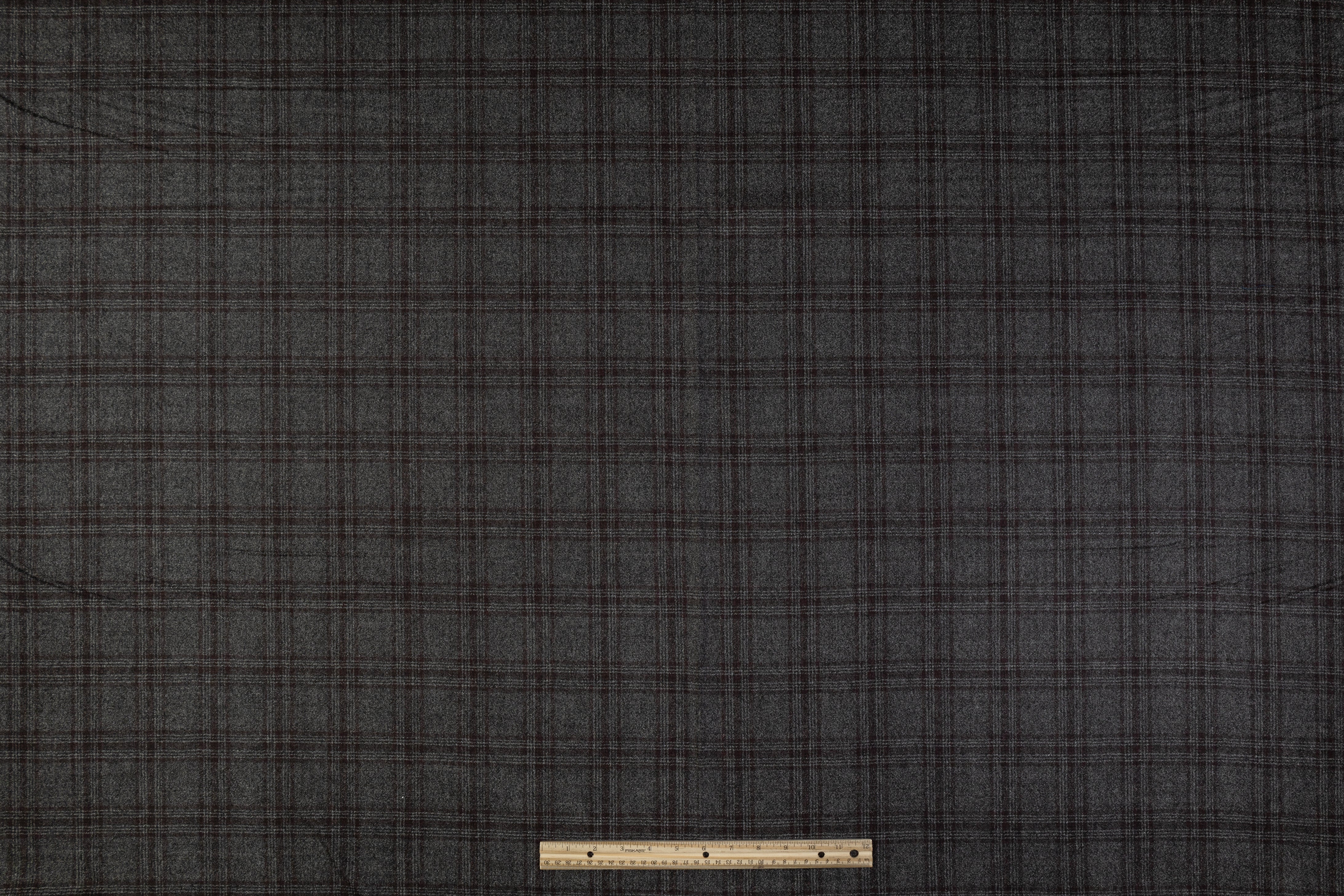 Fordam - Wool Suiting - Charcoal Gray