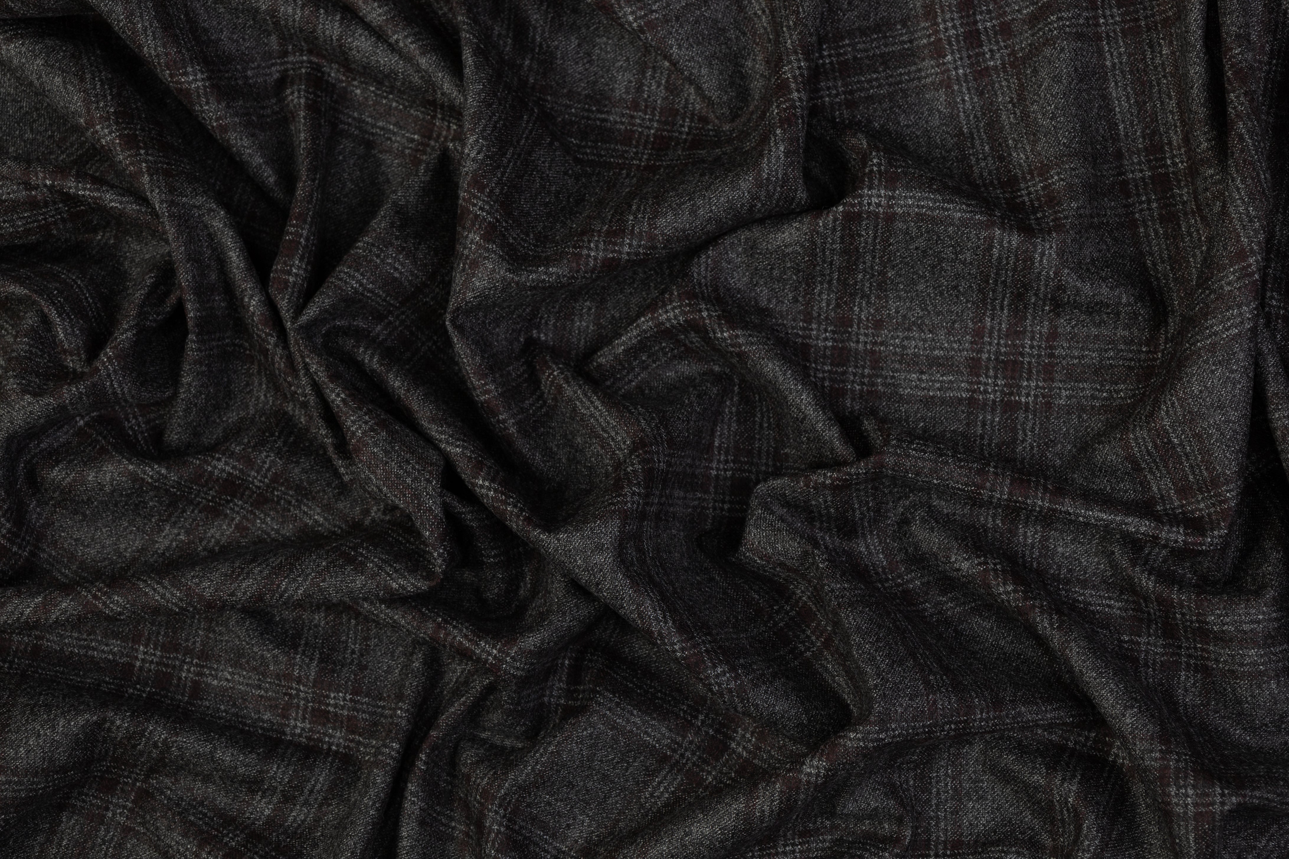 Fordam - Wool Suiting - Charcoal Gray