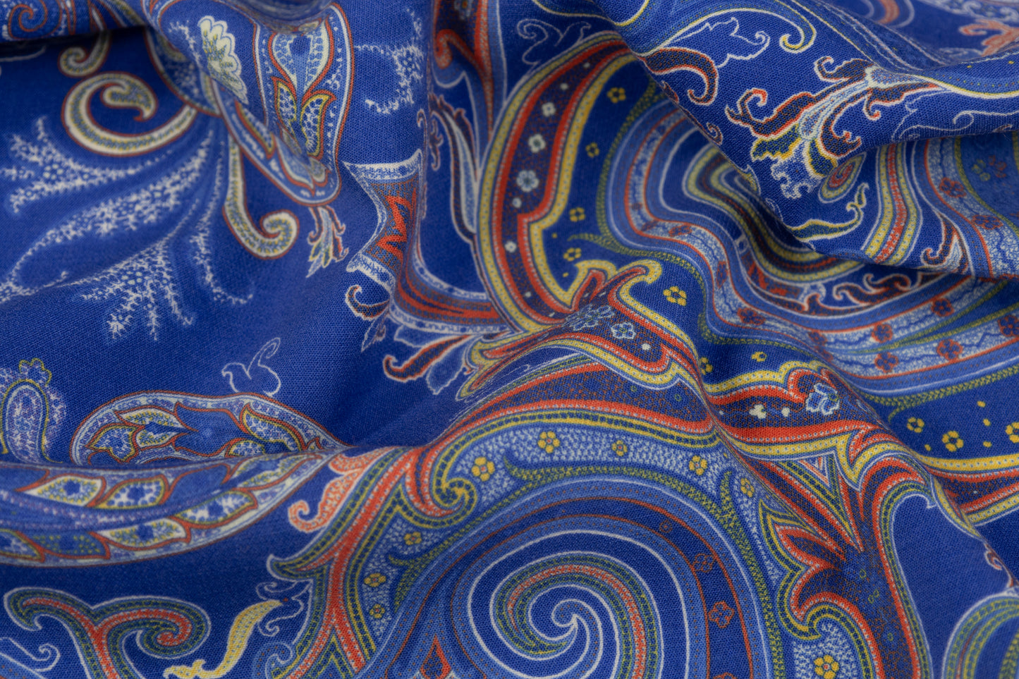 Etro - Paisley Printed Wool Tricotine - Blue