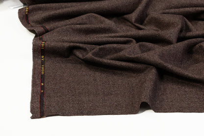Fordam - English Style Wool Tweed Suiting - Thunder